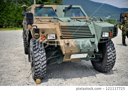 Chubu, Ground Self-Defense Force, Fuji School Commemorative Event Exhibition Vehicle, Multipurpose Light Armored Vehicle, Oyama Town, Shizuoka Prefecture 121117725