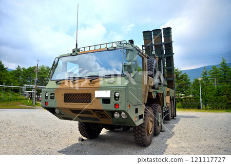 中部日本陸上自衛隊富士學校紀念活動展覽車，12型地對艦飛彈擊中船隻，靜岡縣小山町（2） 121117727