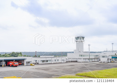 從石雲院展望台看到的富士山靜岡機場景色（靜岡縣） 121118464
