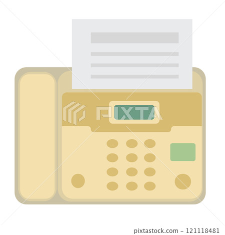 Fax illustrations Fax illustrations 121118481