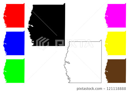 Grand County, State of Utah (U.S. county, United States of America, USA, U.S., US) map vector illustration, scribble sketch Grand map Grand County, State of Utah (U.S. county, United States of America, USA, U.S., US) map vector illustration, scribble sketch Grand map 121118888