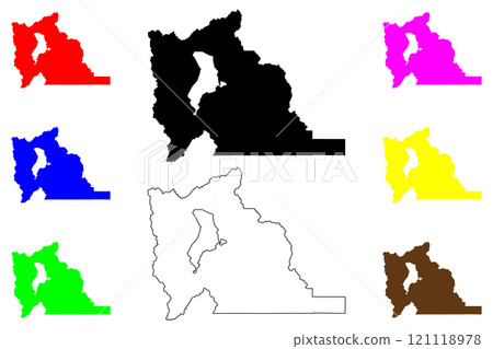 Utah County, State of Utah (U.S. county, United States of America, USA, U.S., US) map vector illustration, scribble sketch map Utah County, State of Utah (U.S. county, United States of America, USA, U.S., US) map vector illustration, scribble sketch map 121118978