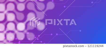 Abstract background with metaball shapes 121119244