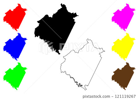 Bedford County, Commonwealth of Virginia (U.S. county, United States of America, USA, U.S., US) map vector illustration, scribble sketch Bedford map Bedford County, Commonwealth of Virginia (U.S. county, United States of America, USA, U.S., US) map vector illustration, scribble sketch Bedford map 121119267