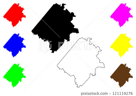 Caroline County, Commonwealth of Virginia (U.S. county, United States of America, USA, U.S., US) map vector illustration, scribble sketch Caroline map Caroline County, Commonwealth of Virginia (U.S. county, United States of America, USA, U.S., US) map vector illustration, scribble sketch Caroline map 121119276