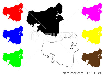 King George County, Commonwealth of Virginia (U.S. county, United States of America, USA, U.S., US) map vector illustration, scribble sketch King George map King George County, Commonwealth of Virginia (U.S. county, United States of America, USA, U.S., US) map vector illustration, scribble sketch King George map 121119399