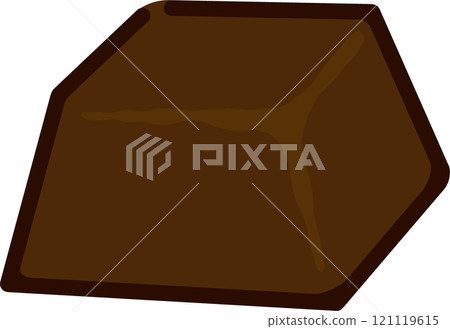 simple chocolate illustration simple chocolate illustration 121119615