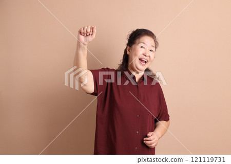 Senior East Asian Woman 121119731