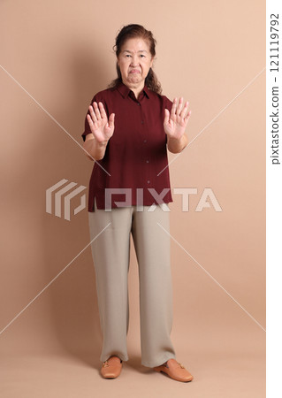Senior East Asian Woman 121119792