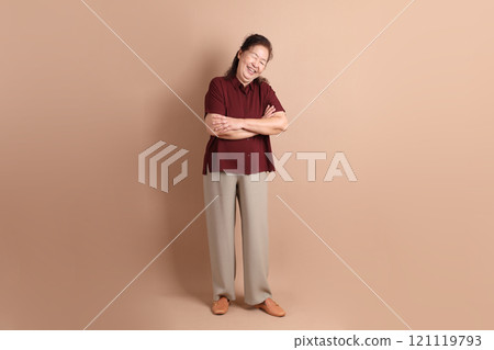 Senior East Asian Woman Senior East Asian Woman 121119793