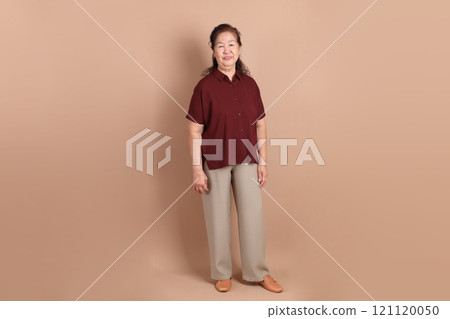 Senior East Asian Woman Senior East Asian Woman 121120050