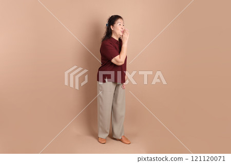 Senior East Asian Woman 121120071
