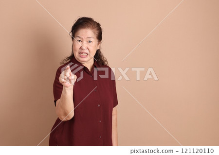 Senior East Asian Woman Senior East Asian Woman 121120110