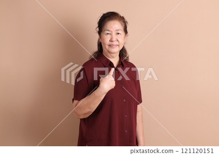 Senior East Asian Woman Senior East Asian Woman 121120151
