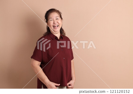 Senior East Asian Woman Senior East Asian Woman 121120152