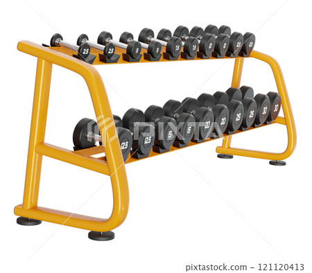 Gym Dumbbell rack, a stand for weightlifting gym equipment Gym Dumbbell rack, a stand for weightlifting gym equipment 121120413