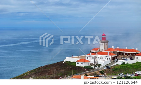 Cabo da Roca lighthouse and Atlantic view Cabo da Roca lighthouse and Atlantic view 121120644