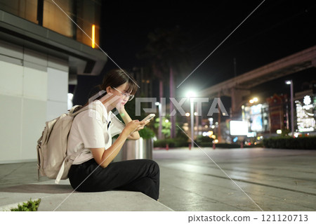 Asian Woman with Smart Phone Asian Woman with Smart Phone 121120713