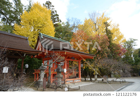京都市上京區北野天滿宮、地州神社及秋葉 京都市上京區北野天滿宮、地州神社及秋葉 121122176