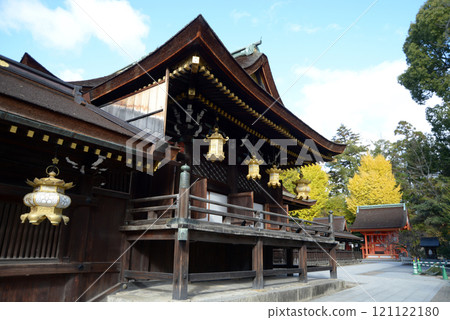 Kitano Tenmangu Shrine, main hall, Kamigyo Ward, Kyoto City 121122180