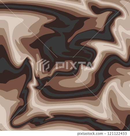 Vector illustration. Abstract wavy background in brown tones 121122433