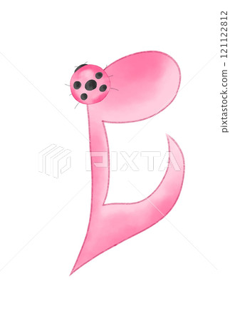 Cute musical notes and ladybugs 121122812