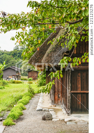 Shirakawago在秋天 121123276