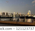 從台場公園看到的彩虹橋 121123737
