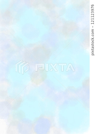 Illustration material: Light blue and gray abstract painting 121123976