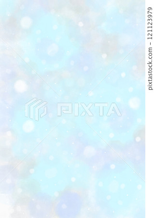 Illustration material: Snow falling image Illustration material: Snow falling image 121123979
