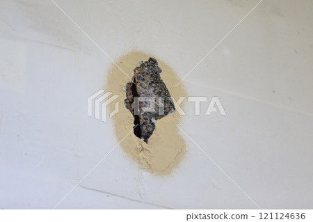 Concrete exploded due to insufficient rebar coverage Concrete exploded due to insufficient rebar coverage 121124636