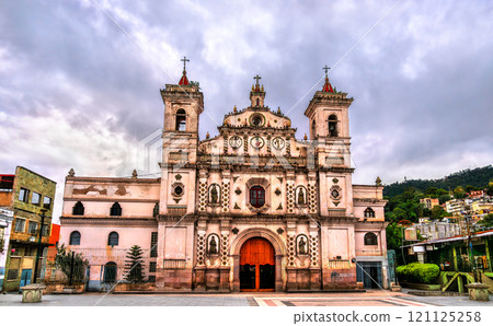Church of Saint Mary of Sorrows or Los Dolores in Tegucigalpa, the capital of Honduras Church of Saint Mary of Sorrows or Los Dolores in Tegucigalpa, the capital of Honduras 121125258