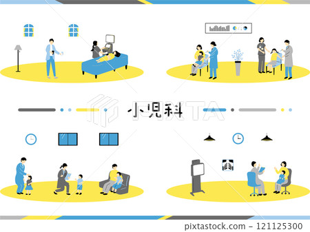 兒科插畫素材集 兒科插畫素材集 121125300