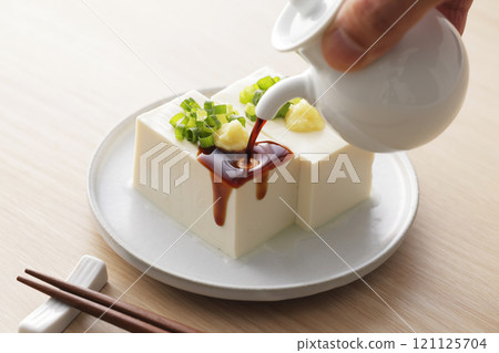 蔥薑絲豆腐冷豆腐 121125704