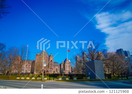 Ontario Legislative Building and Sky 121125908