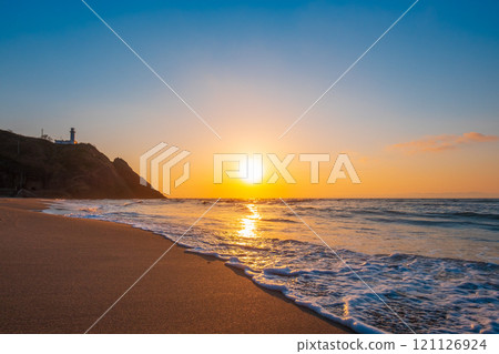 Sunset at Kakuta Beach 121126924