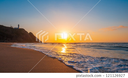 Sunset at Kakuta Beach Sunset at Kakuta Beach 121126927