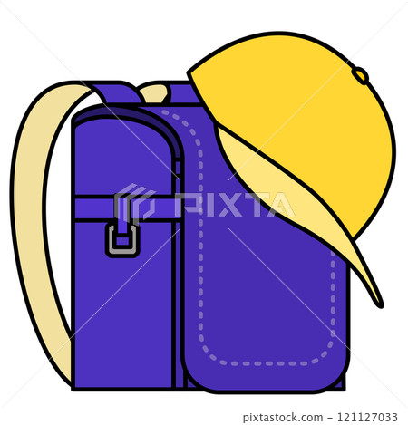 School bag and hat 121127033