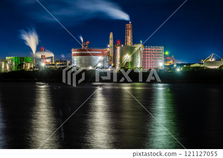 北九州工廠夜景（新日鐵住金化學）[福岡縣北九州市] 121127055