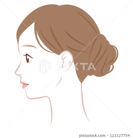 Woman's profile: Ideal E-line 121127754
