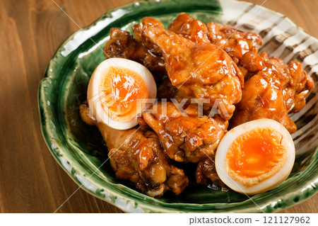 Sweet and spicy chicken wings Sweet and spicy chicken wings 121127962