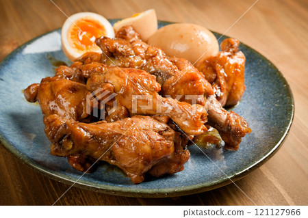 Sweet and spicy chicken wings Sweet and spicy chicken wings 121127966