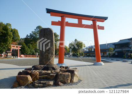 京都市北區上賀茂神社大鳥居 京都市北區上賀茂神社大鳥居 121127984