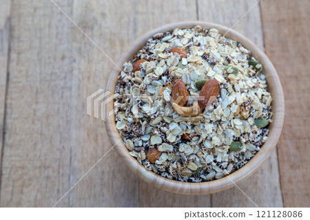 Granola breakfast for health 121128086