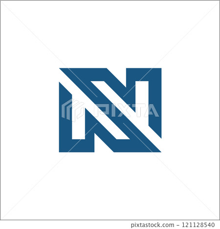N logo vector abstract 121128540