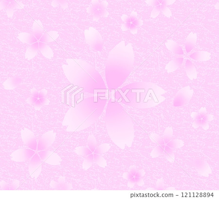 櫻花無縫圖案 A-7 121128894