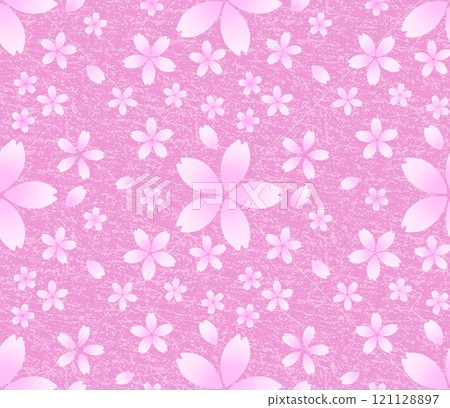 櫻花無縫圖案 A-8' 櫻花無縫圖案 A-8' 121128897