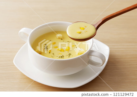Corn soup 121129472