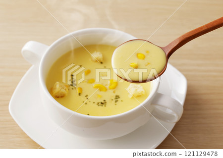 Corn soup 121129478