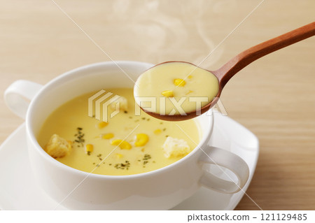 Corn soup 121129485